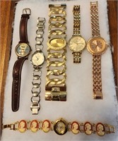 6 Lady's Fashion Wrist Watches FOSSIL etc.