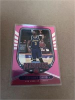 Anthony Davis Marquee Pink Card