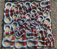 (EX) DIGGIT 38pc Screw Pin Anchor Shackles
