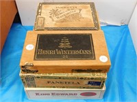 LOT - CIGAR BOXES - HENRY WINTERMAN'S,
