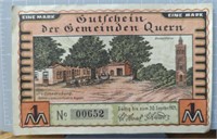 1921 German banknote