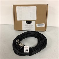 XLR MALE TO FEMALE MICROPHONE CABLE