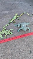 Frog & Lizard Outdoor Decor