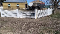 All Standing Vinyl Fencing on Property will need