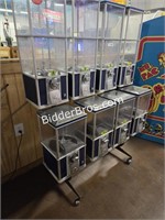 Prize Vendor Machine Rack w Wheels