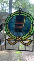 Stain glass wreath