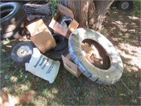 Various tires and tire tubes including