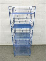 Heavy Duty 5 Tier Metal Folding Wire Display Rack