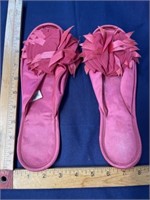 Madye’s pink slippers
