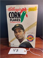 Roberto Clemente Kellogg's Corn Flakes Box