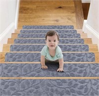 JAOUL STAIR RUNNERS FOR WOODEN STEPS NON-SLIP 8IN
