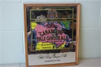 Vintage Canada Dry Mirror 16.5 x 19.5