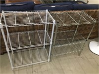 Small Metal Storage Racks Bundle