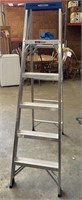 6ft Werner Aluminum Folding Ladder.
