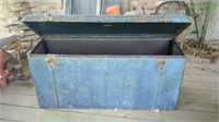 METAL ROADSTER TRUNK 20" X 42" X 14"