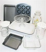 Baking Pans, Pampered Chef, Cake Stand,