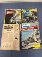 1950 & 1954 Model Train Magazines