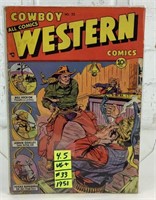1951 Cowboy Western Comics #33