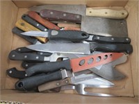 Lot: Kitchen Knives, Assorted