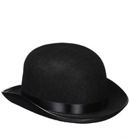 Kangaroo Black Derby Hat
