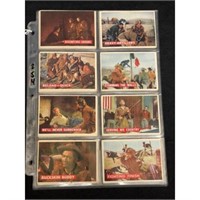 (40) 1956 Topps Davy Crockett Estate Cards