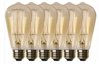 Feit Electric 60W Vintage LED Soft White 6 Pk.