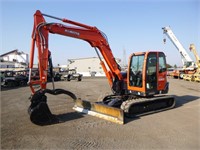 2012 Kubota KX080-3 Hydraulic Excavator