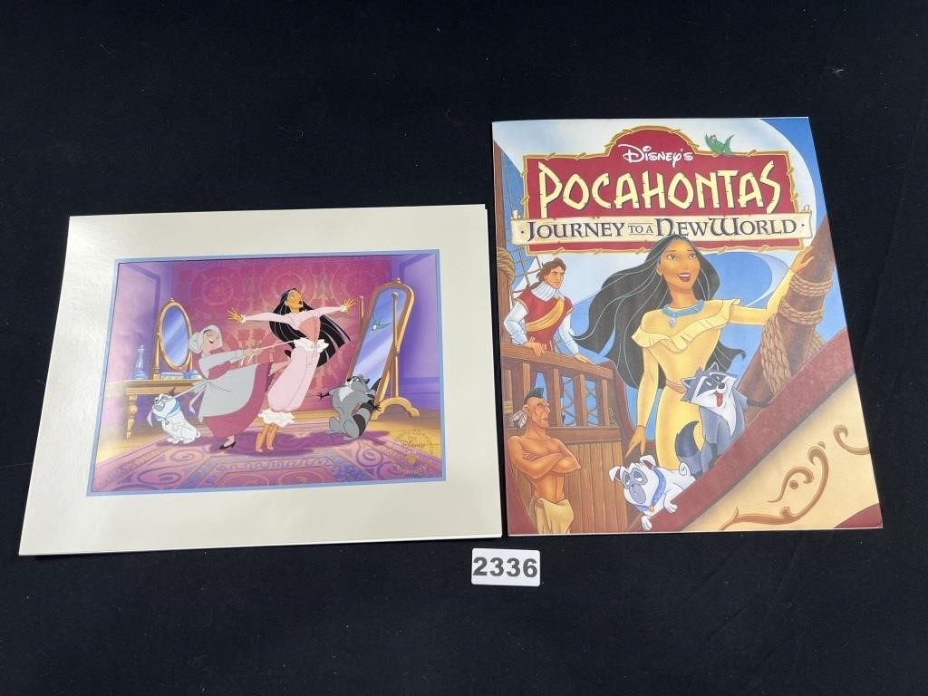 Pocahontas Litho Collector's Print