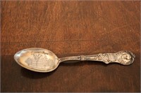 Sterling Lincoln Home Souvenir Spoon