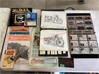 VTG Motorcycle Cards, Booklets, Advertising &