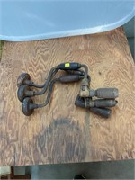 3 Antique Crank Drills