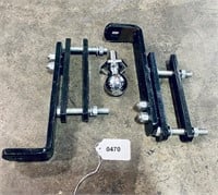 Brackets & Ball Hitch For Travel Trailer Towing