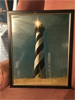 Lighthouse Framed Photograph