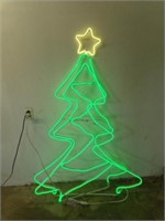 Lighted Yard Christmas Tree, 62"