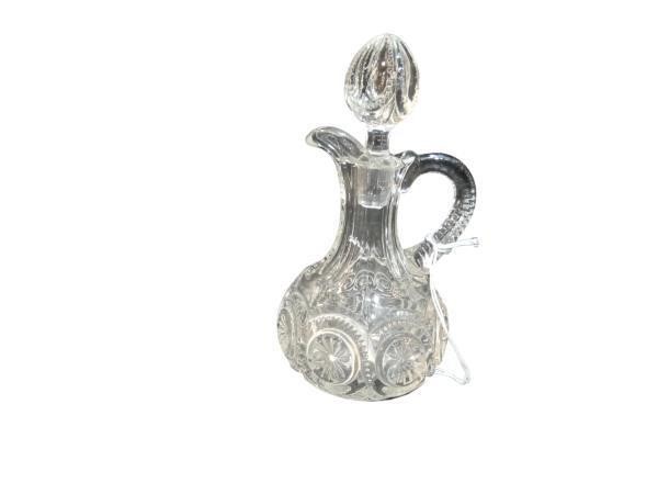 Elegant Glass Jug with Handle - Perfect for Servin