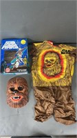 Vtg 1977 Star Wars Ben Cooper Costume & Mask