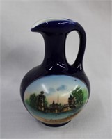 Miniature jug with painting of  Fair Haven