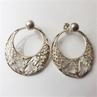 $160 Silver Earrings