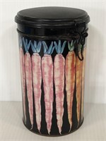 Department 56 carrot tin canister