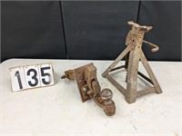 Trailer Hitch & Jack Stand
