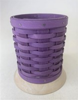Purple Prototype with wood base