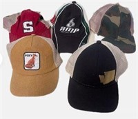 5qty trucker Snapback hats caps Bundle