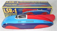 TIN REPRO TOY CAR OF THE LSR-1 NEW IN BOX