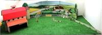 Vindex Cardboard Back Drop Display - Barn