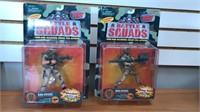 Lot of 2 Battle Squads Ricochet and Sting Ray