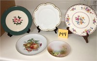 Lot of 5 Decorative Plates