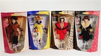 4 City Seasons Collector Edition Barbies: 1998-99