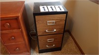 2 Drawer Metal File Cabinet