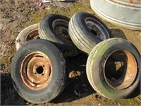 5 Equipment Rims & Tires