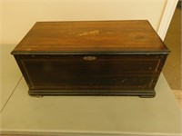 Decorative wooden Hope Chest 14X28X13